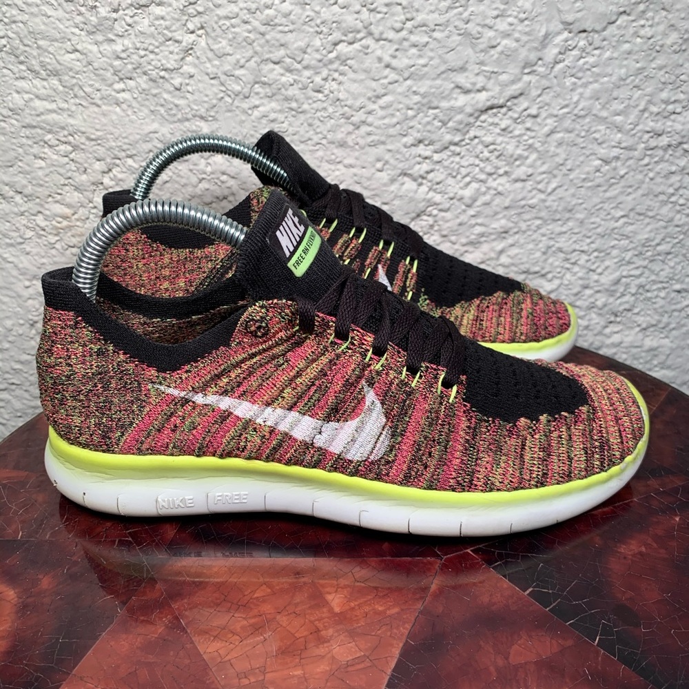 Nike Free RN Flyknit Multi Color 2016 Running